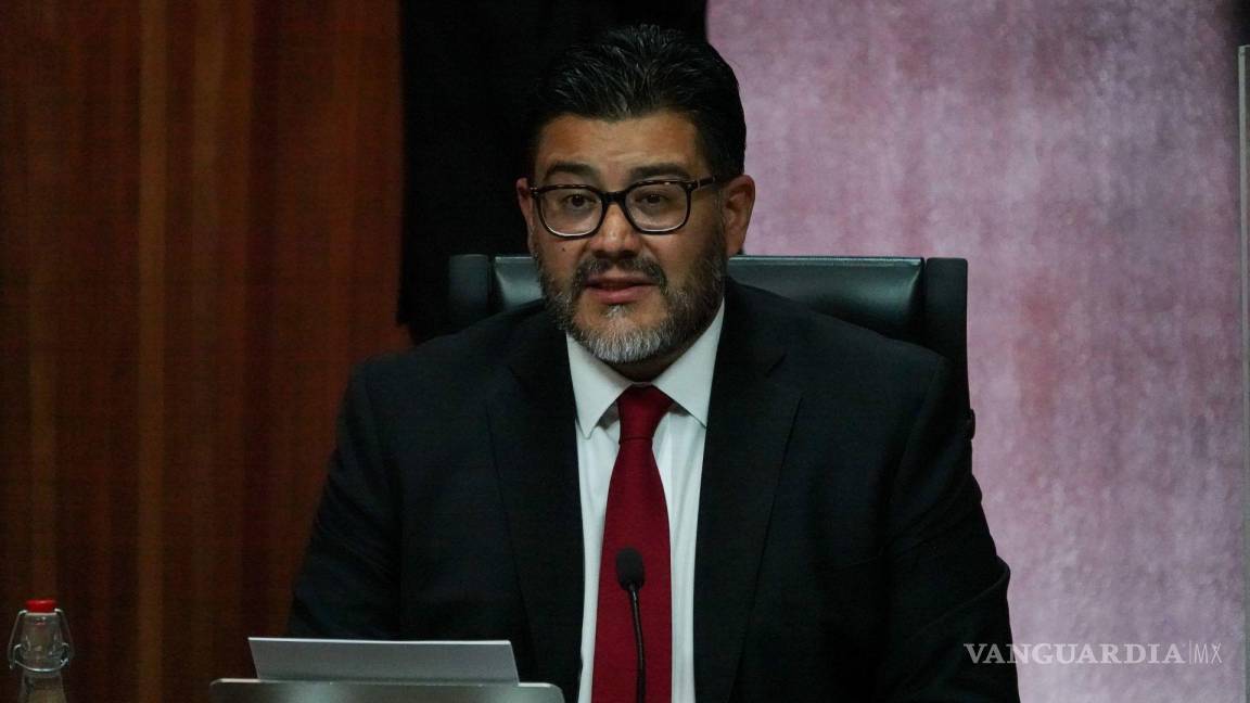 $!Reyes Rodríguez Mondragón, consejero presidente del TEPJF, encabezó la sesión solemne con motivo de la aprobación del cómputo final y declaratoria de conclusión del proceso de Revocación de Mandato.