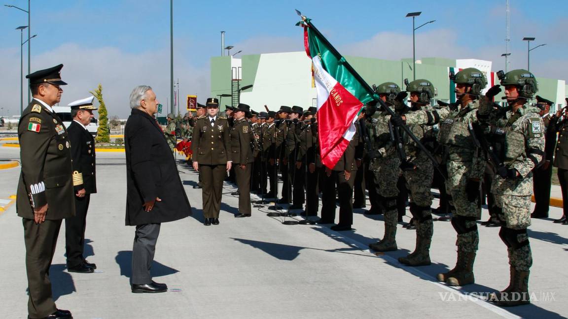 Es fundamental el apoyo de las Fuerzas Armadas para México: AMLO