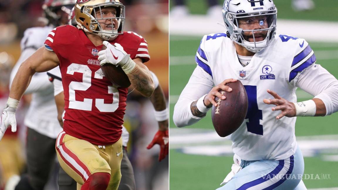 Semana 5 de la NFL: 49ers contra Cowboys, en el Sunday Night Football, una clásica rivalidad que brillará este domingo