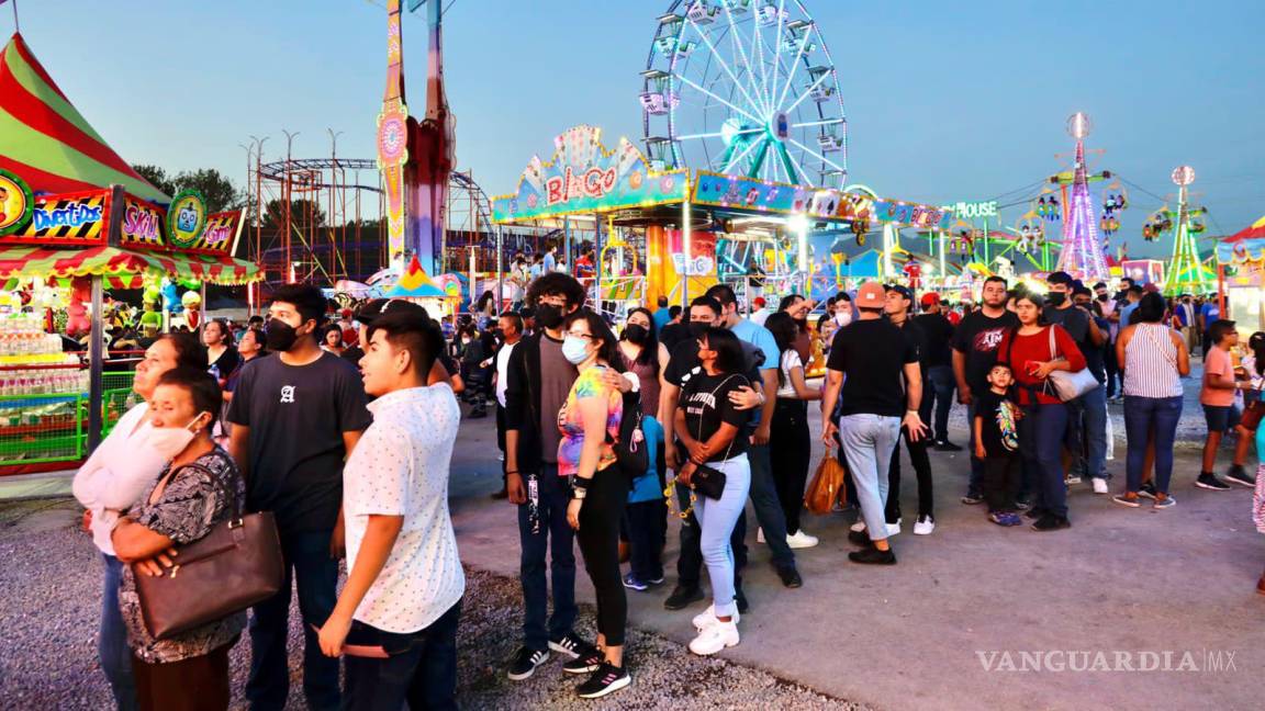 Llevar a los niños a la Feria Saltillo es más caro que ir a Six Flags