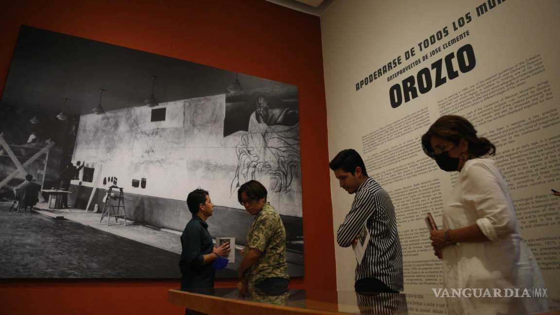 Exposición en México muestra la evolución muralística de José Clemente Orozco