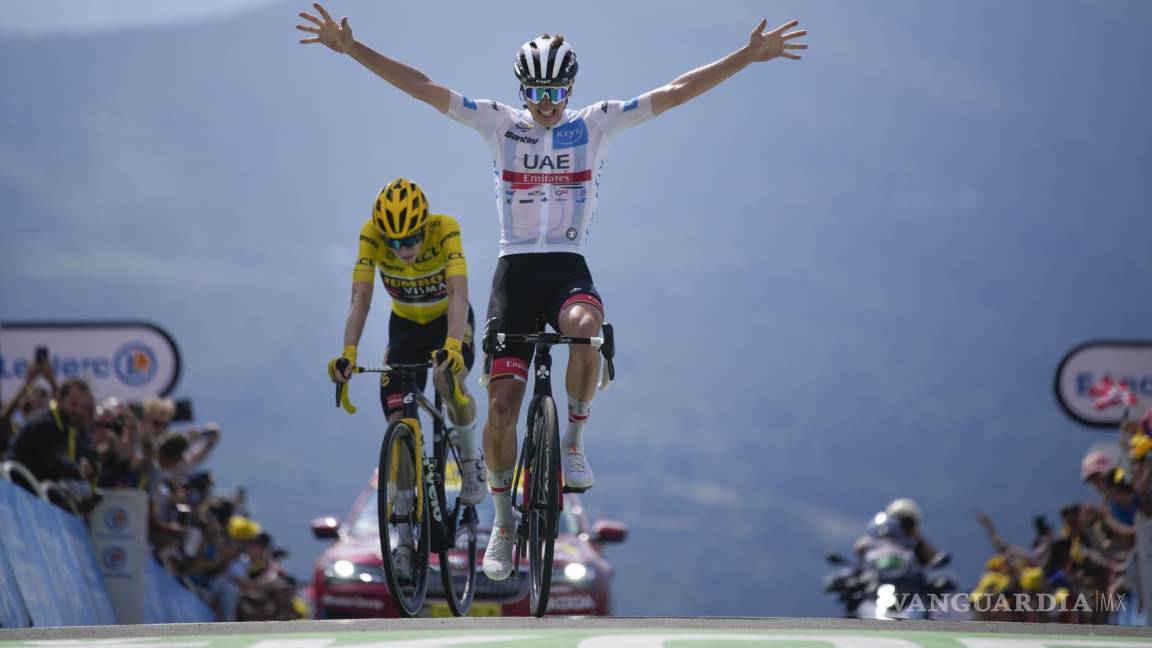 Pogacar no se da por vencido en el Tour de Francia