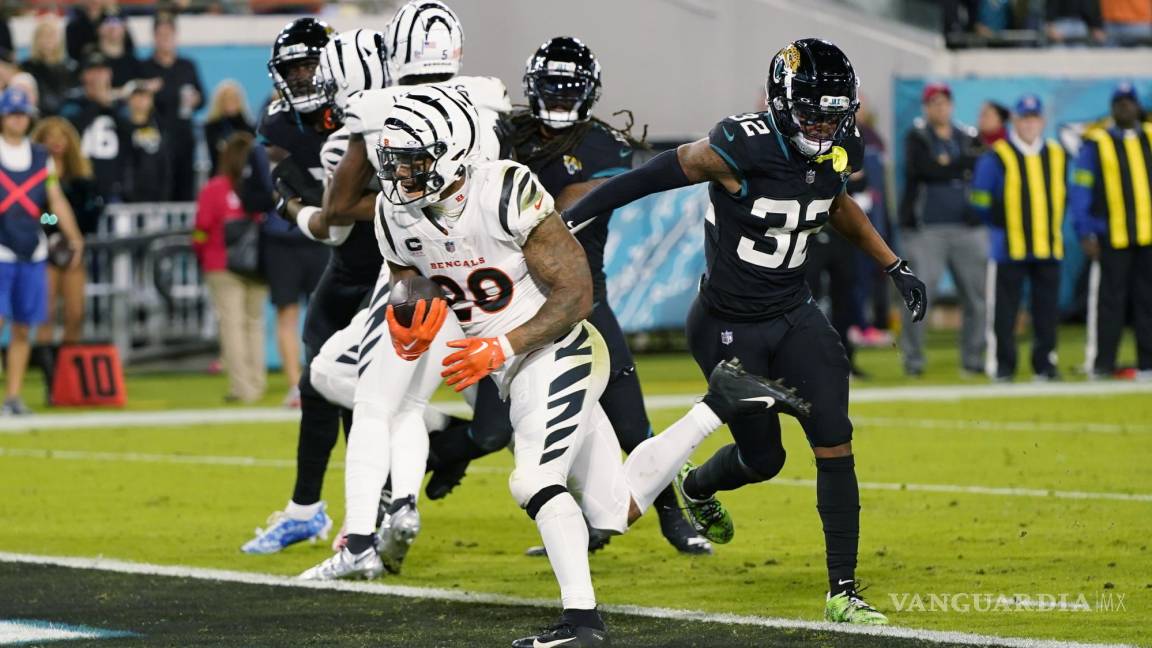 Semana 13 de la NFL: sorprenden los Bengals a Jaguars en tiempo extra del MNF