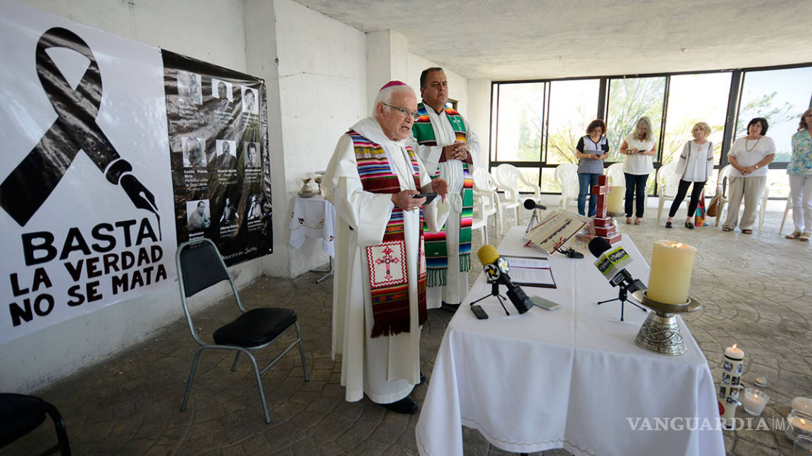 Obispo Vera se une a protestas por agresiones a periodistas