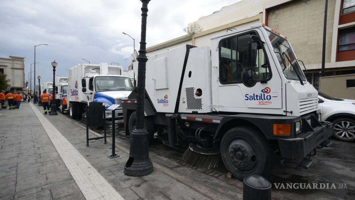Incrementa Saltillo flotilla de camiones recolectores de basura