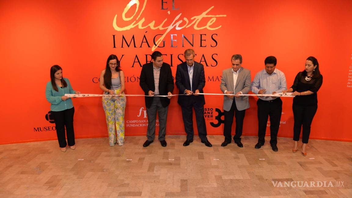 Inauguran exposición “El Quijote: Imágenes y Artistas” en el Museo Pape de Monclova