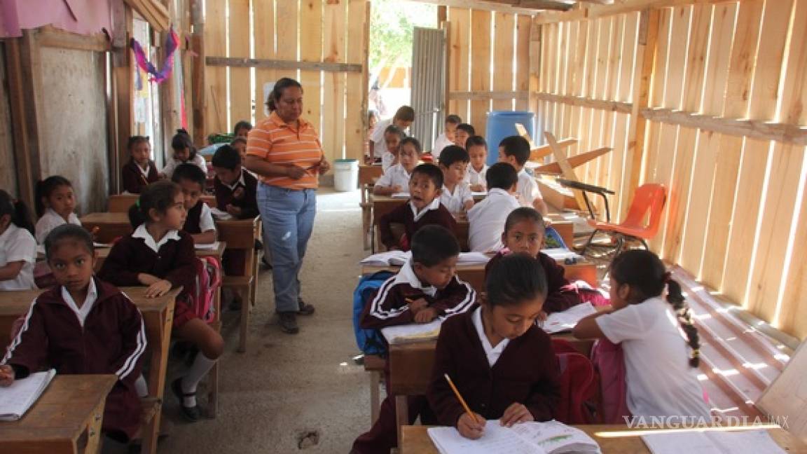Registra México bajo gasto público en educación: OCDE