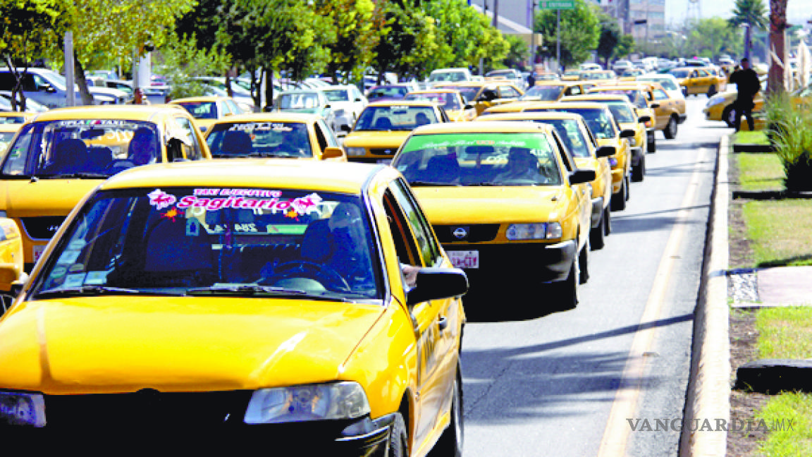 Taxistas de Saltillo harán la 'competencia' a Uber