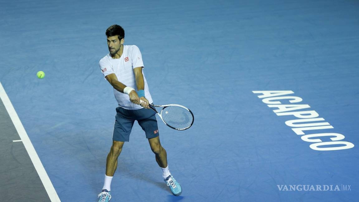 Djokovic promete dar todo en el Abierto Mexicano de Tenis