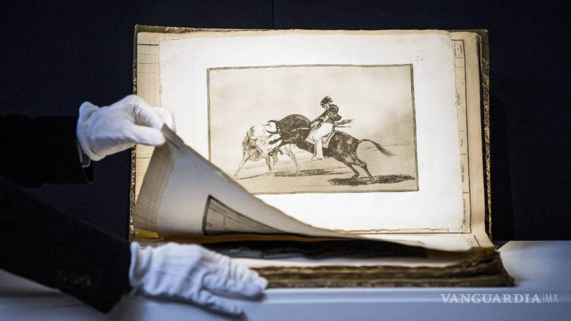 Goya y su 'Tauromaquia' doblan su costo en las subastas