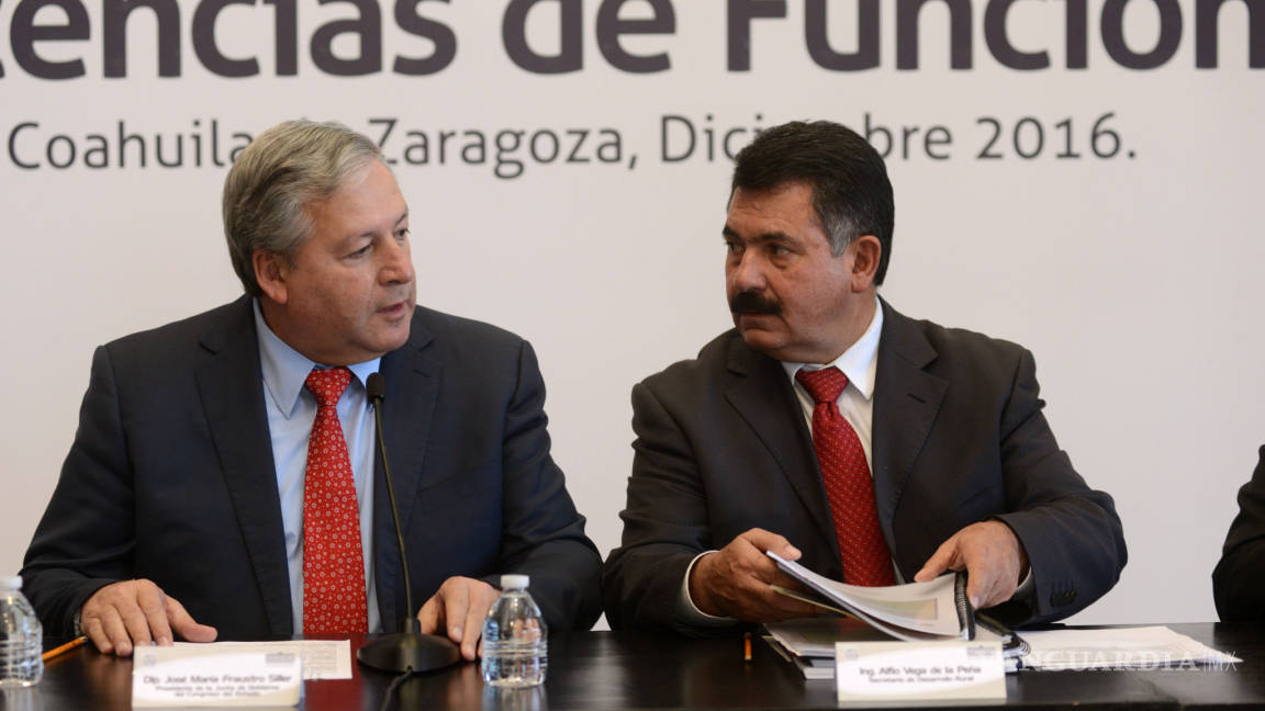 Comparece Alfio Vega, Secretario de Desarrollo Rural de Coahuila