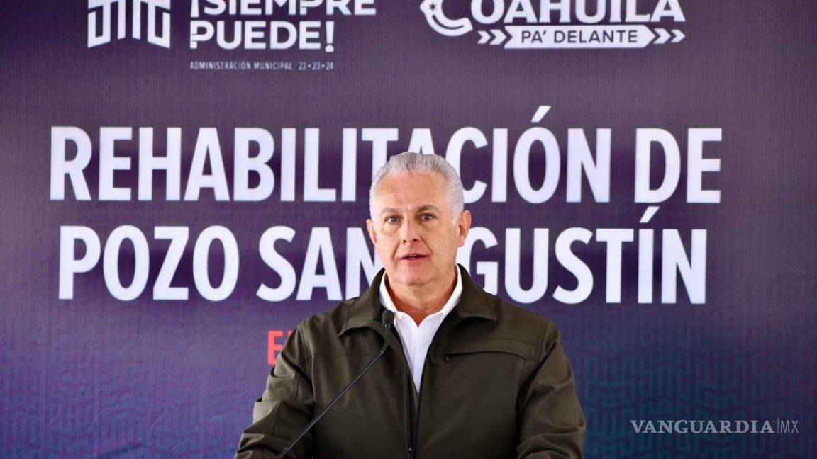 Pone Alcalde pozo en operación y anuncia que va por cifra récord de perforaciones en Torreón