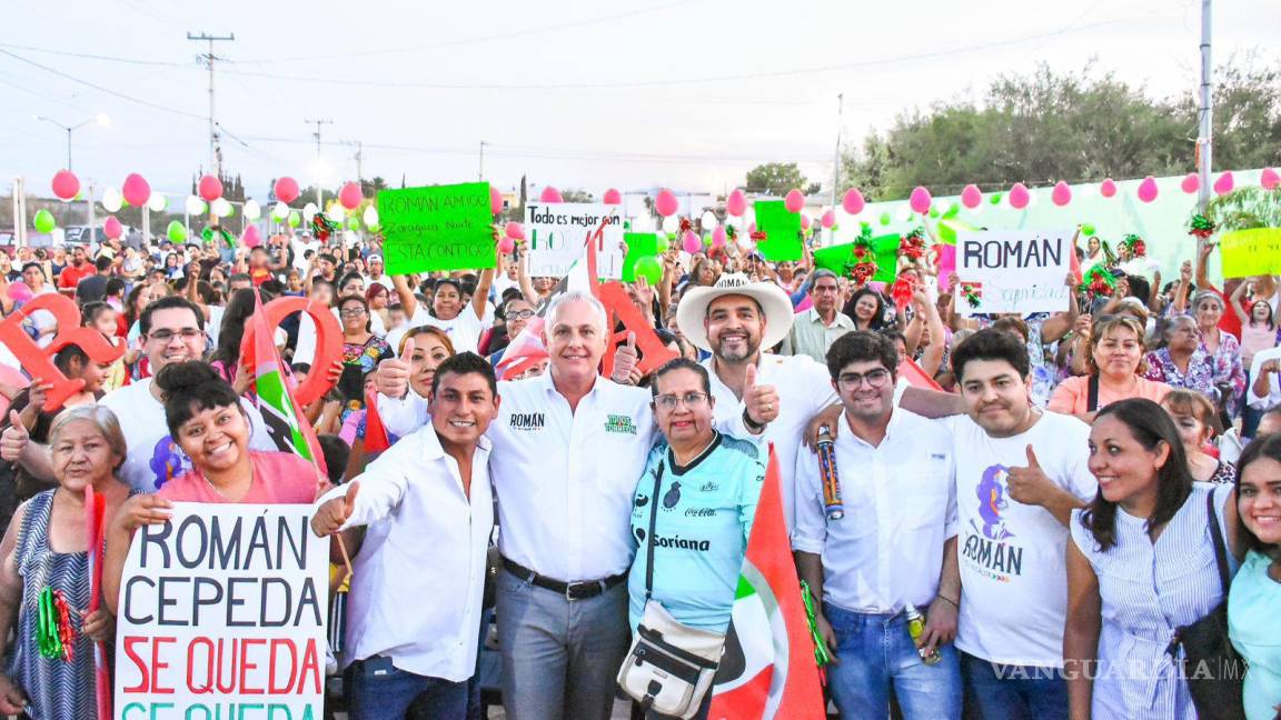Torreón: vecinos de Rancho de Ana, Paso del Águila y Allende suman su apoyo a Román Cepeda
