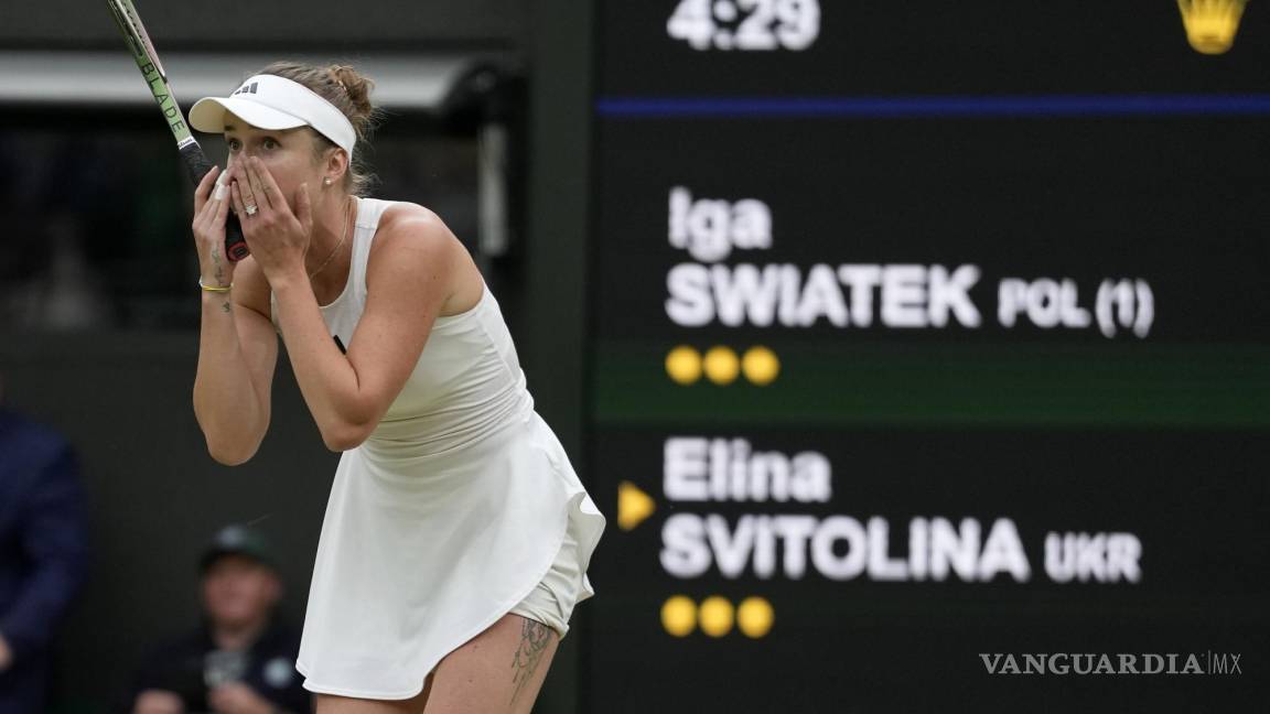 Iga Swiatek le dice adiós a Wimbledon: Elina Svitolina saca sorpresivo triunfo en All England