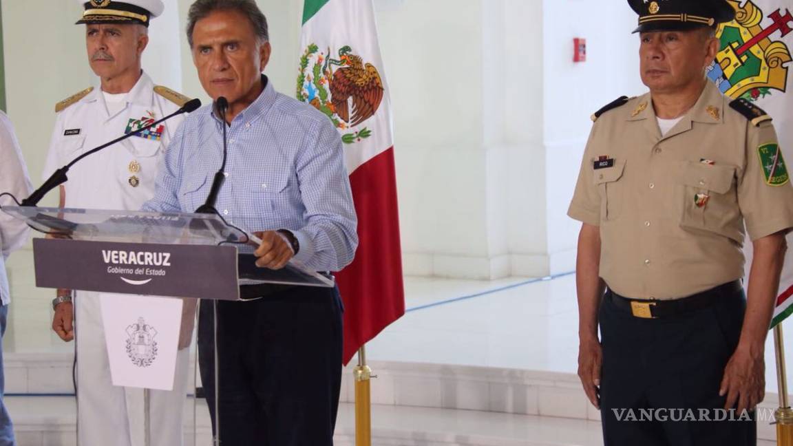 Informa Yunes que reforzará seguridad en Veracruz