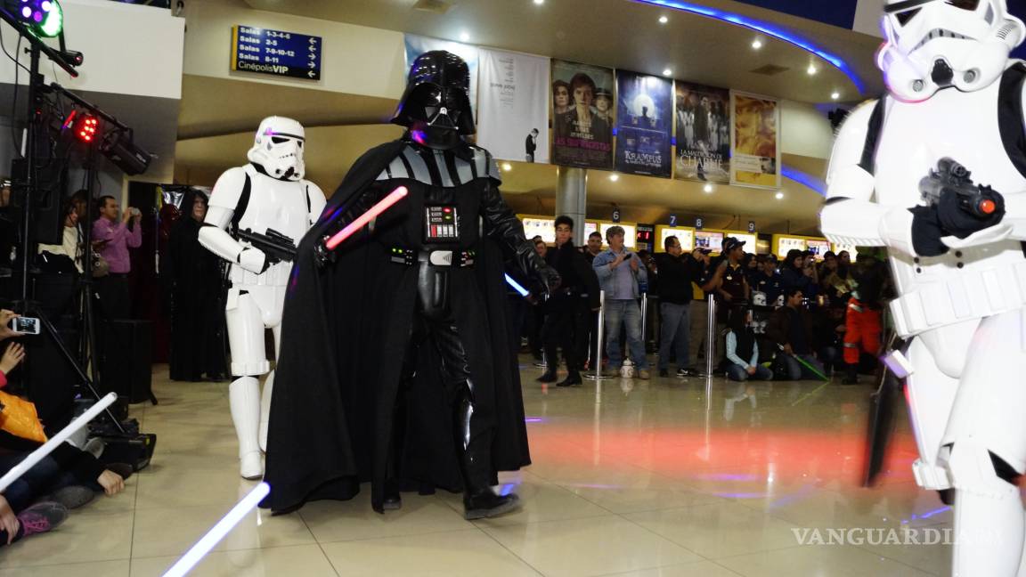 Premiere Star Wars: La fuerza estuvo con los saltillenses