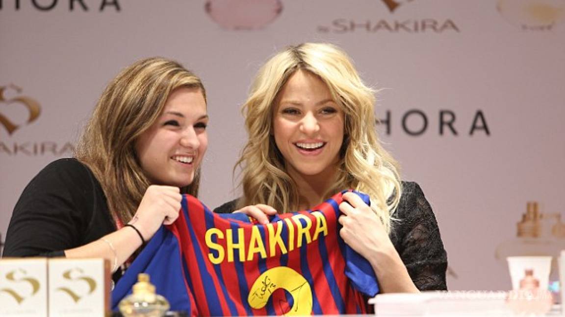 Así festejó Shakira el triunfo del Barcelona