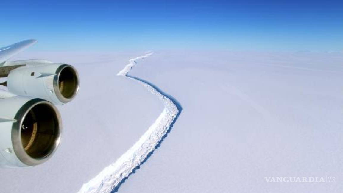 NASA capta imágenes térmicas del iceberg que se desprendió de la Antártida