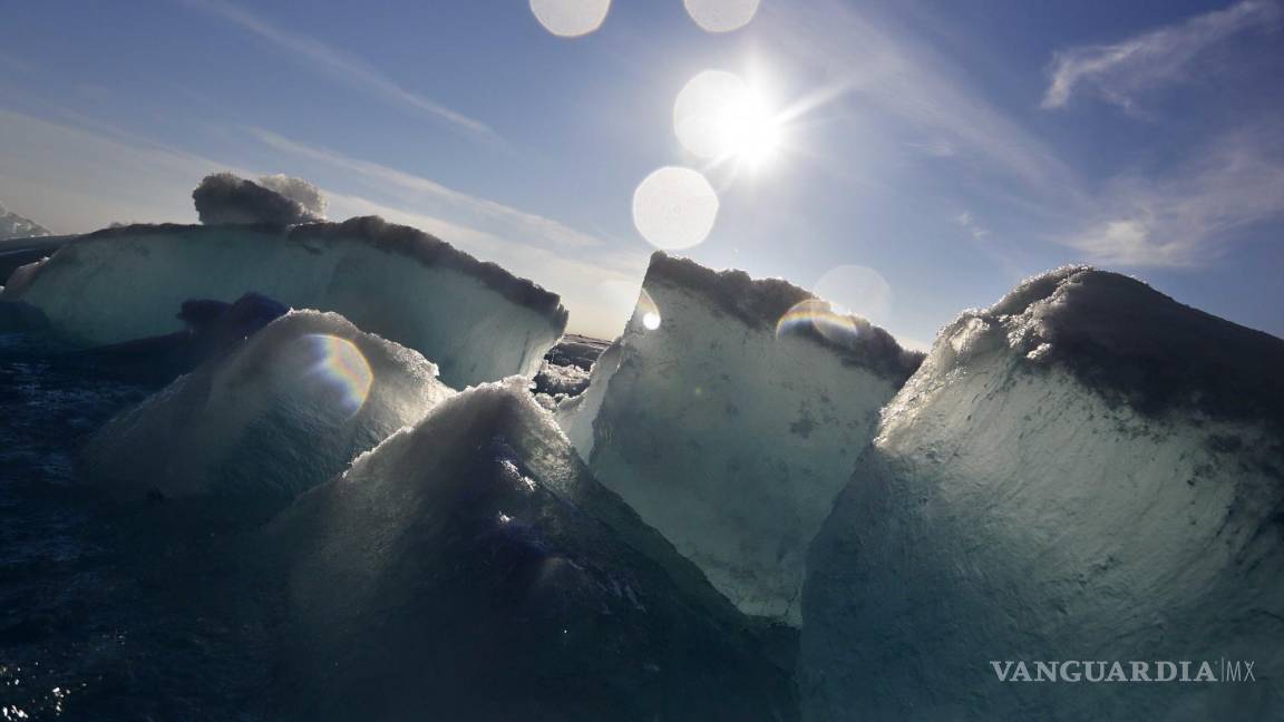 Hielo está en peligro, el calentamiento global cambia el Ártico