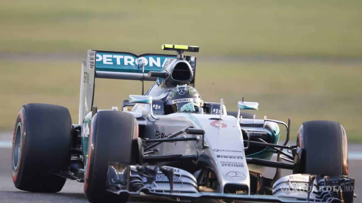 Arrebata Rosberg la “pole” a Hamilton en Abu Dabi