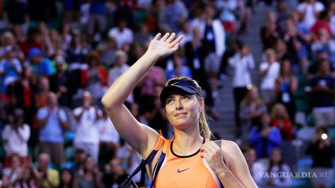 Pese a sanción, Nike mantiene patrocinio con Sharapova