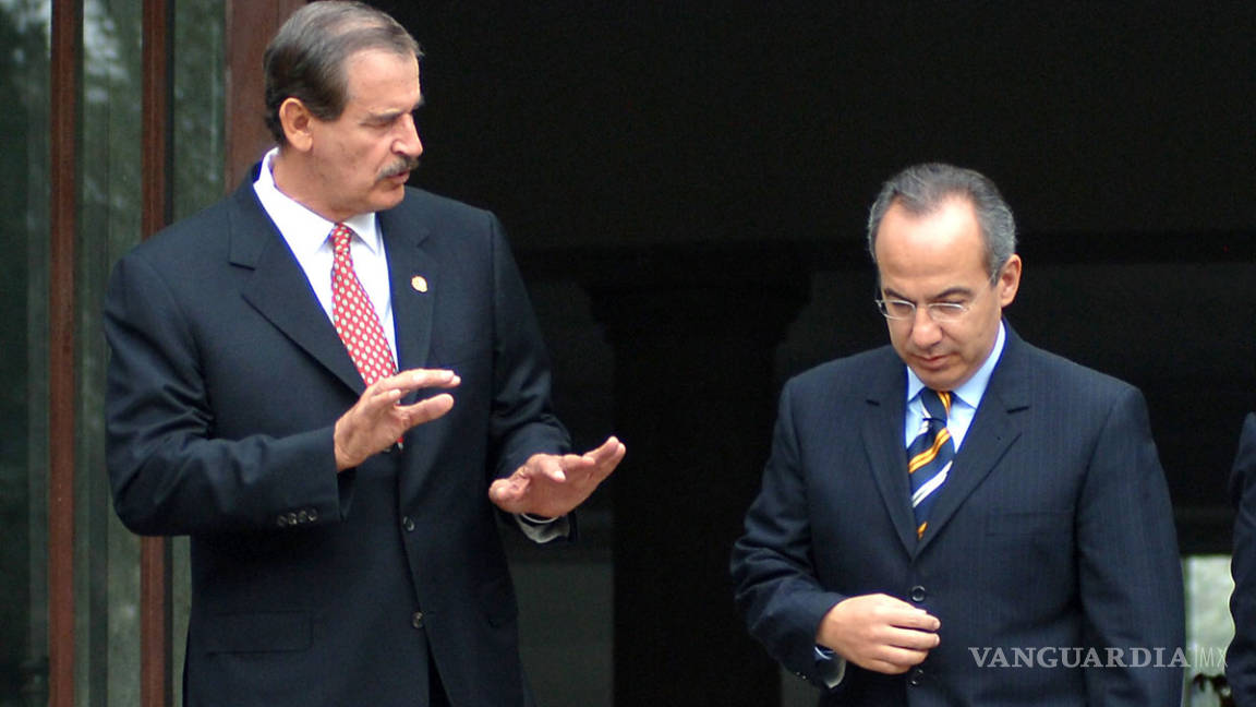Nadie toma en serio a Vicente Fox: Felipe Calderón