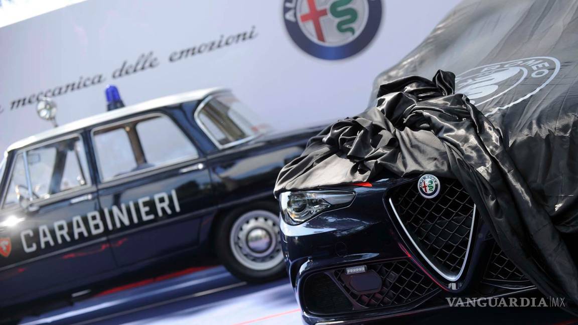 El nuevo Alfa Romeo Giulia, vehículo oficial del Carabinieri italiano