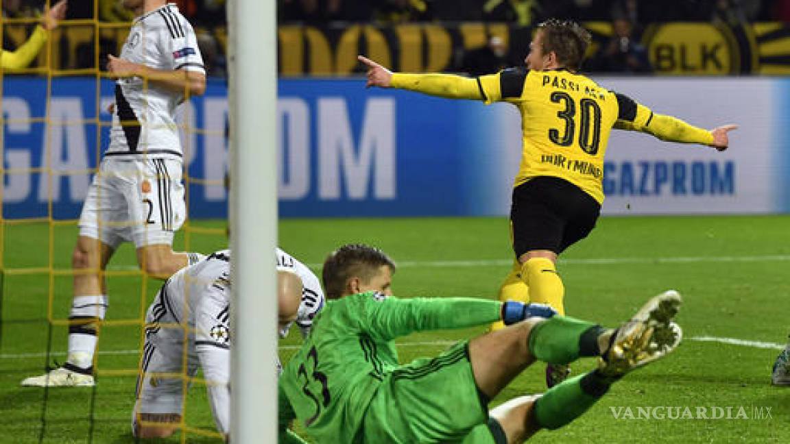 Borussia Dortmund masacra al Legia y hace historia