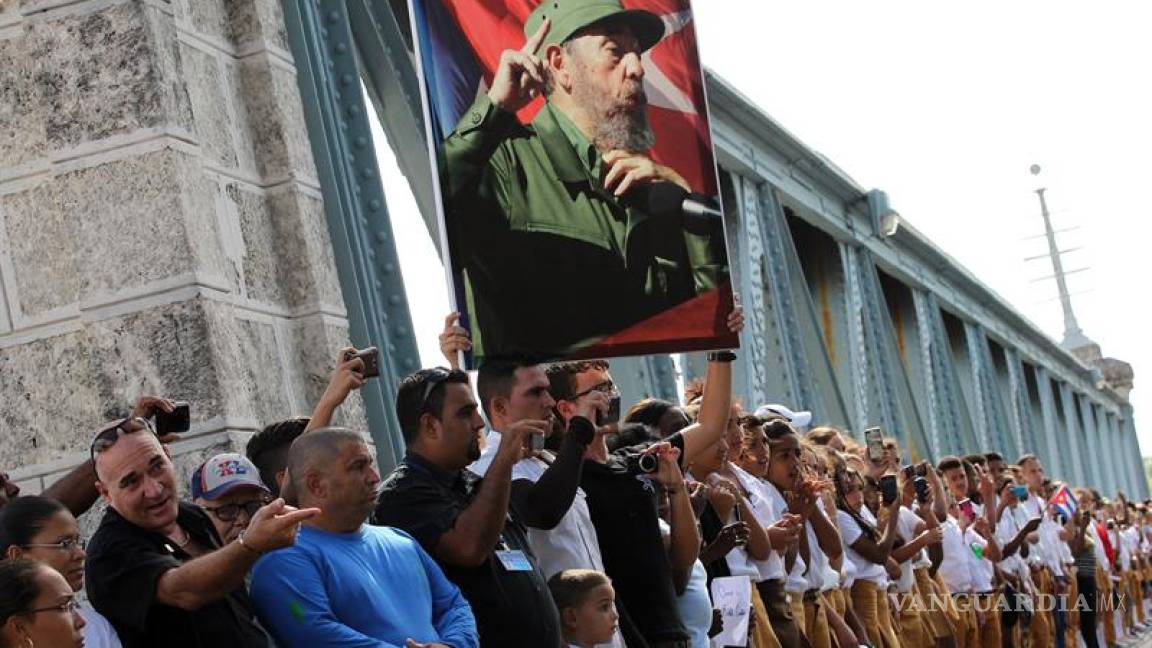 Más de seis millones han jurado lealtad a las ideas de Fidel Castro en Cuba