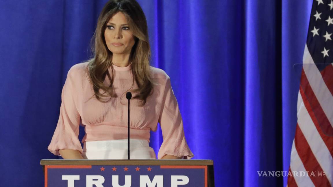 Melania Trump promete defender a las mujeres y niños si es primera dama