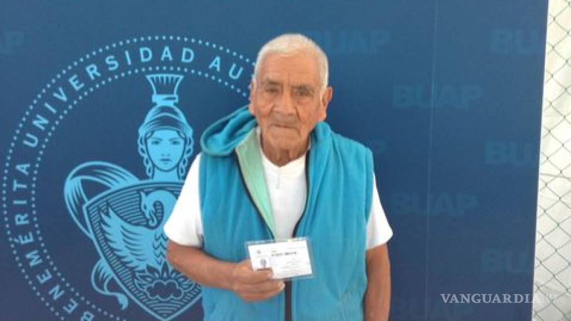 La Universidad Autónoma de Puebla tendrá un estudiante de 79 años