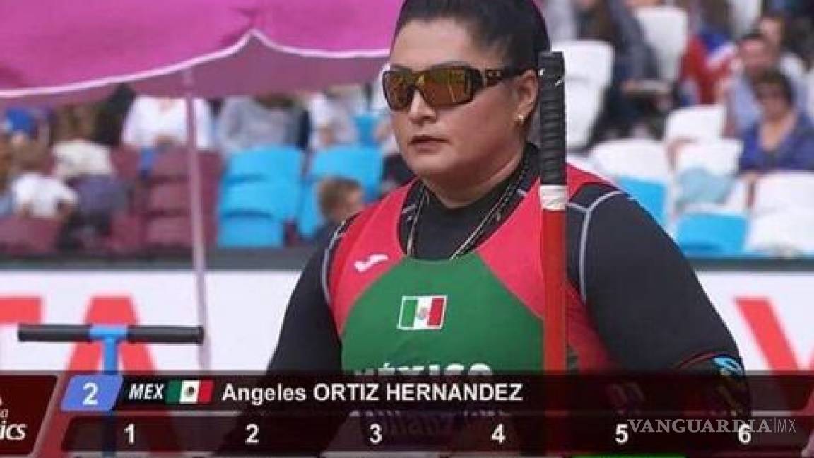 Ángeles Ortíz gana Plata en Mundial Para-Atletismo