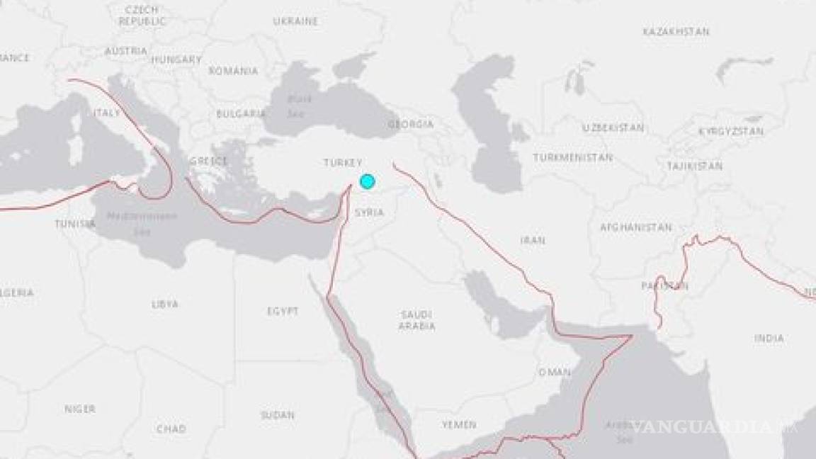 Sismo de 5.5 en sureste de Turquía deja 5 heridos
