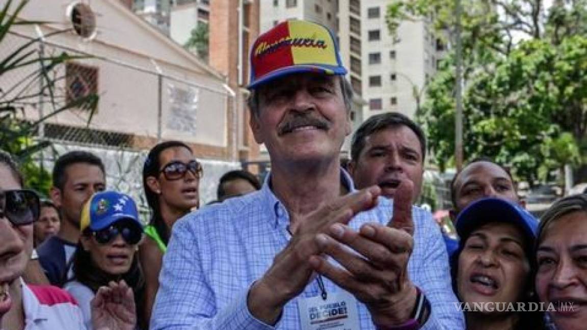 Vicente Fox &quot;persona non grata&quot; para Venezuela