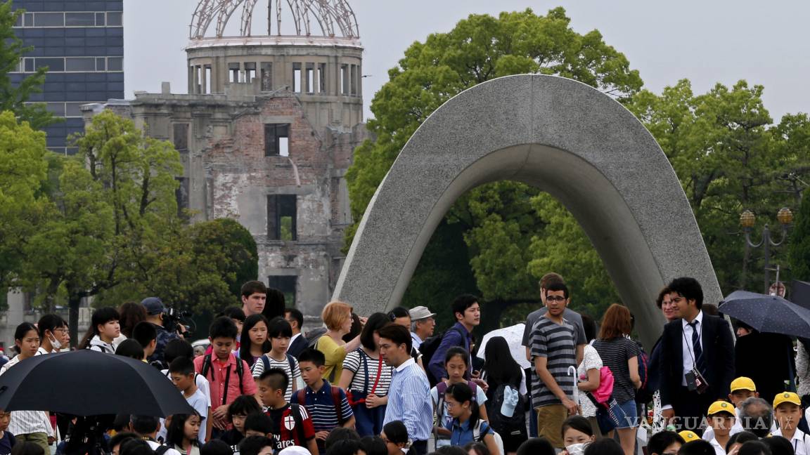Jugadores de &quot;Pokémon Go&quot; invaden monumentos en Hiroshima