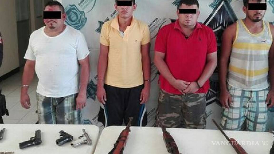 Detienen a cuatro hombres con armas del Ejército en Guerrero