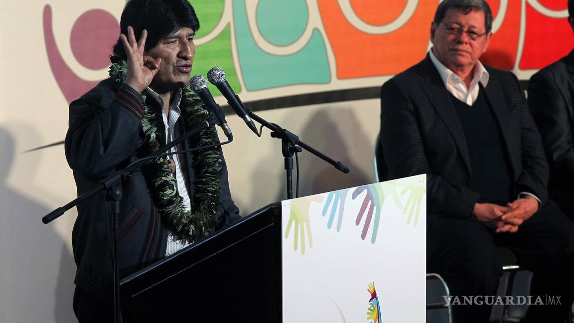 Evo Morales cuestiona a EU y su lucha contra las drogas