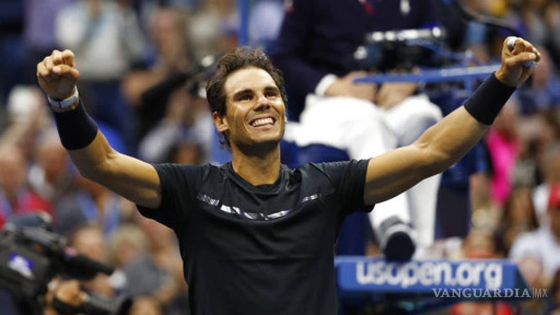 Rafael Nadal se acordó de México en su coronación del US Open