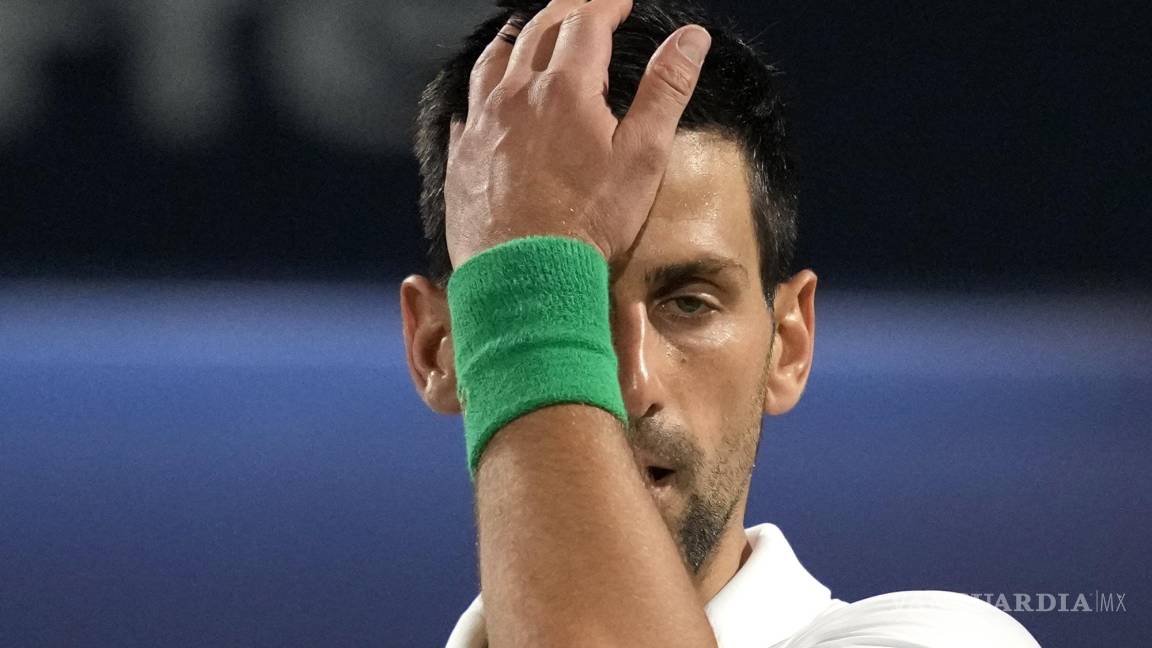 Se acabó la magia, Djokovic cae en Dubái y cederá el puesto número 1 del ranking de la ATP