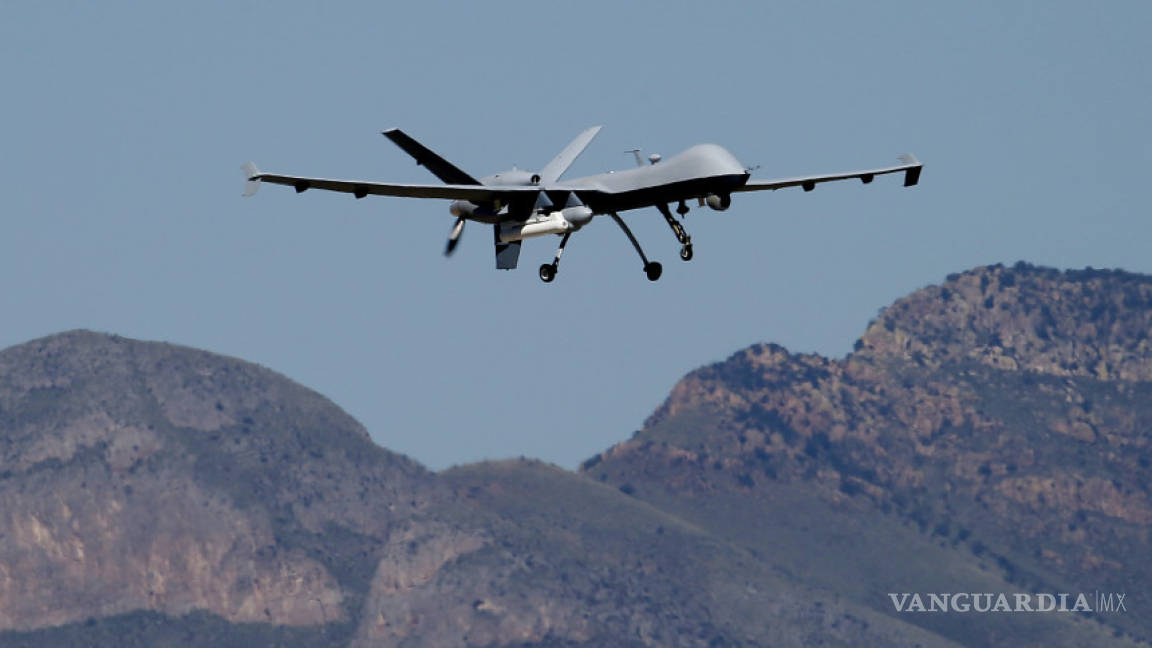 Drones de Washington vigilan frontera de México para evitar entrada de terroristas