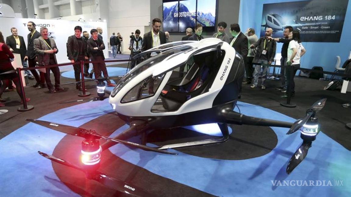 Fabricante chino de drones venderá taxis autónomos voladores a Dubái