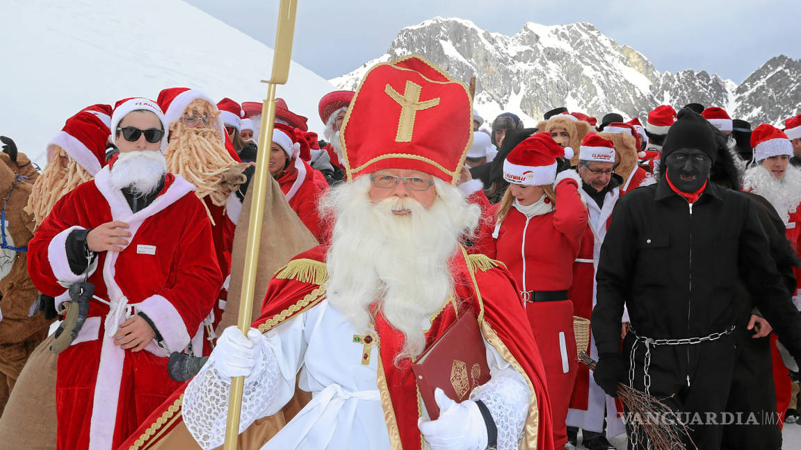 Realizan en Suiza el campeonato Mundial de Santa Claus 2017