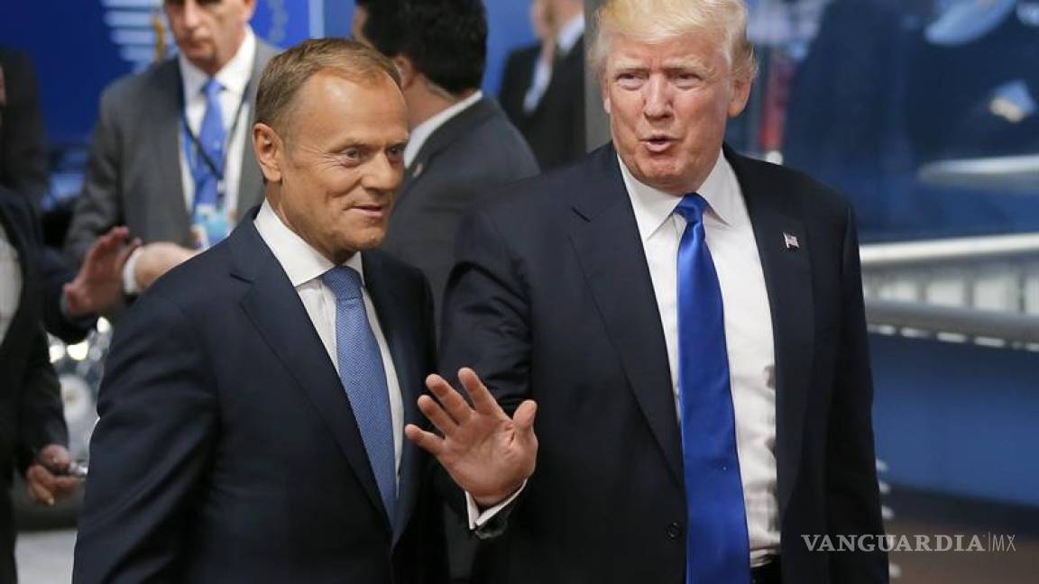 Discrepan Donald Trump y la UE sobre Rusia, clima y comercio