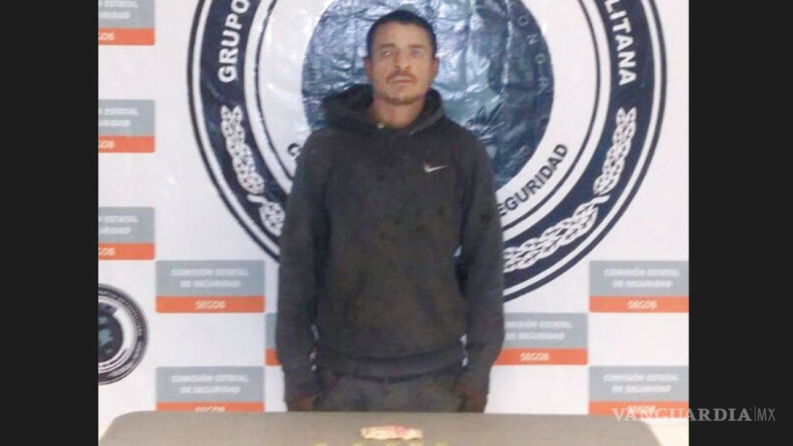 Policías de Coahuila detienen a trabajador de vulcanizadora que vendía droga a traileros