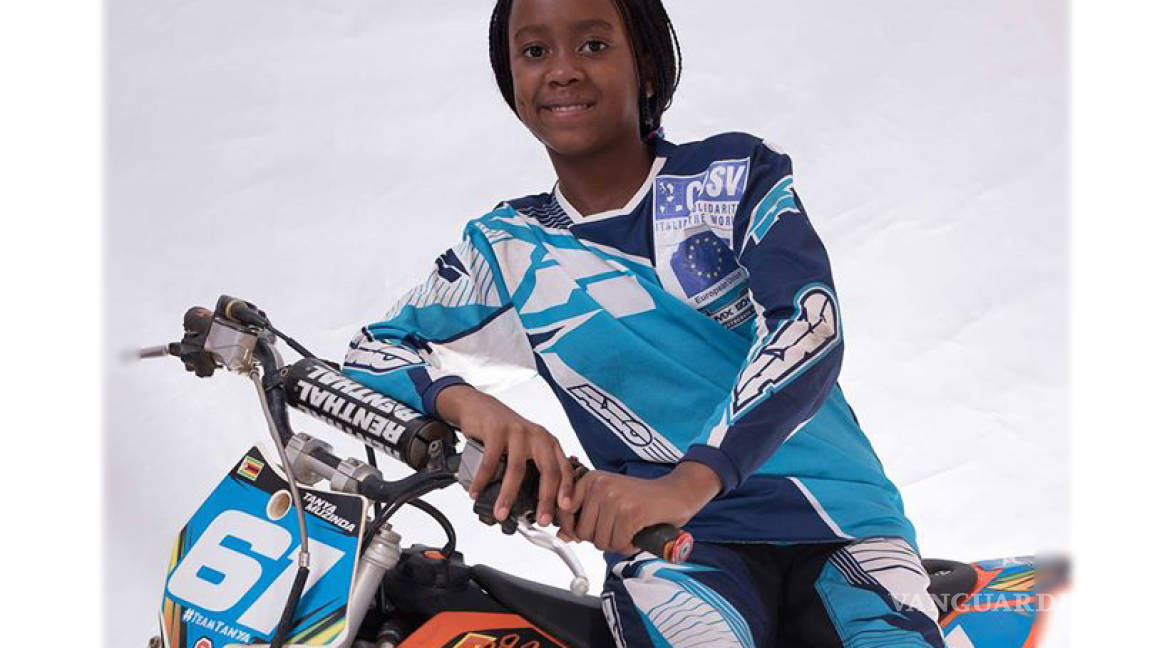 Tanya tiene tan sólo 12 años y ya es campeona de motocross
