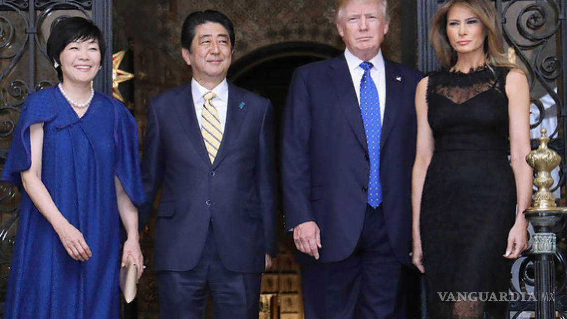 ¿Fingió la primera dama japonesa no hablar inglés para evitar a Trump?