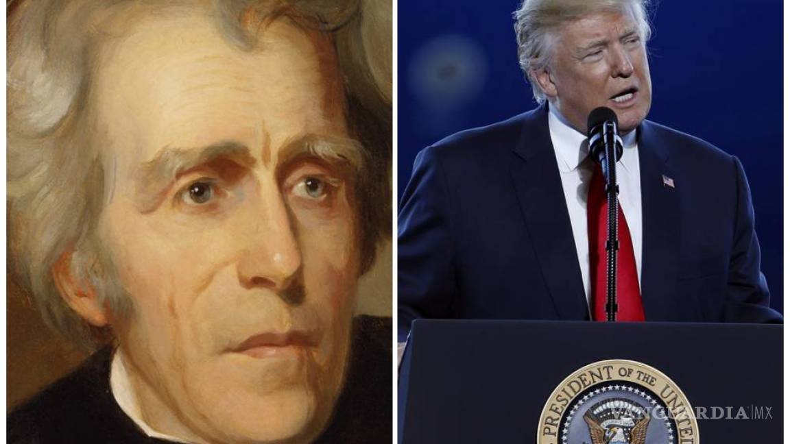 Trump dibuja paralelos con el legado de Andrew Jackson