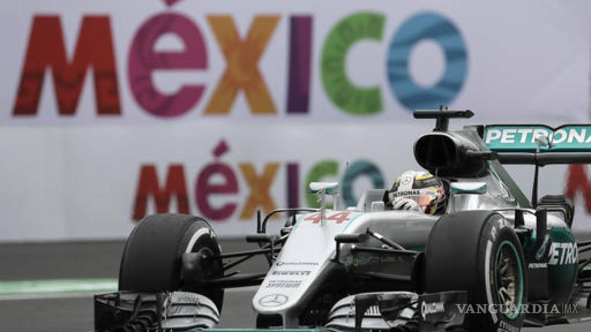 Hamilton aprieta y domina las primeras prácticas del GP de México