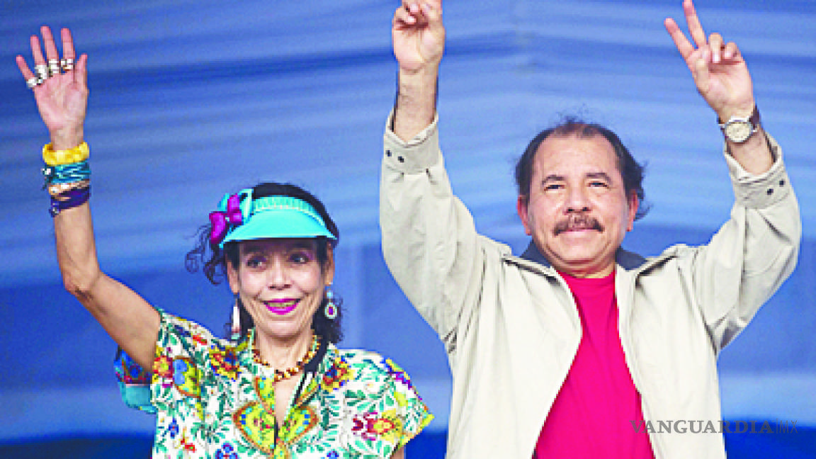 ‘Destapa’ Ortega a su esposa, como vicepresidenta