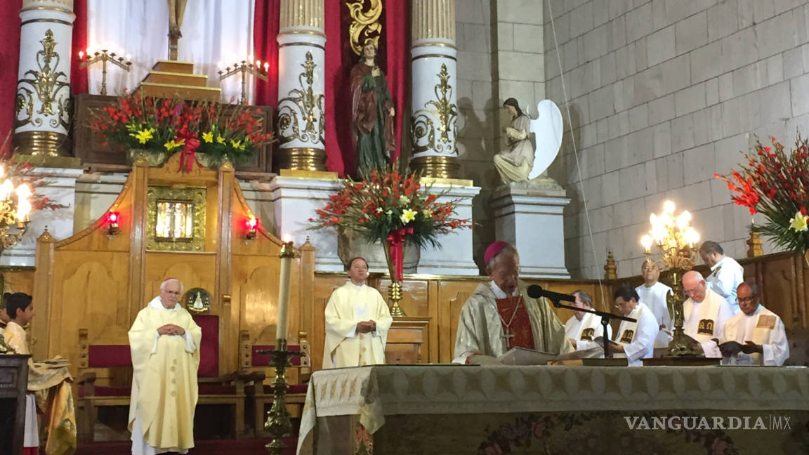 Celebra obispo emérito de Saltillo 45 años de consagración episcopal